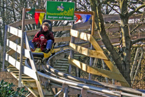 Inselrodelbahn in Bergen