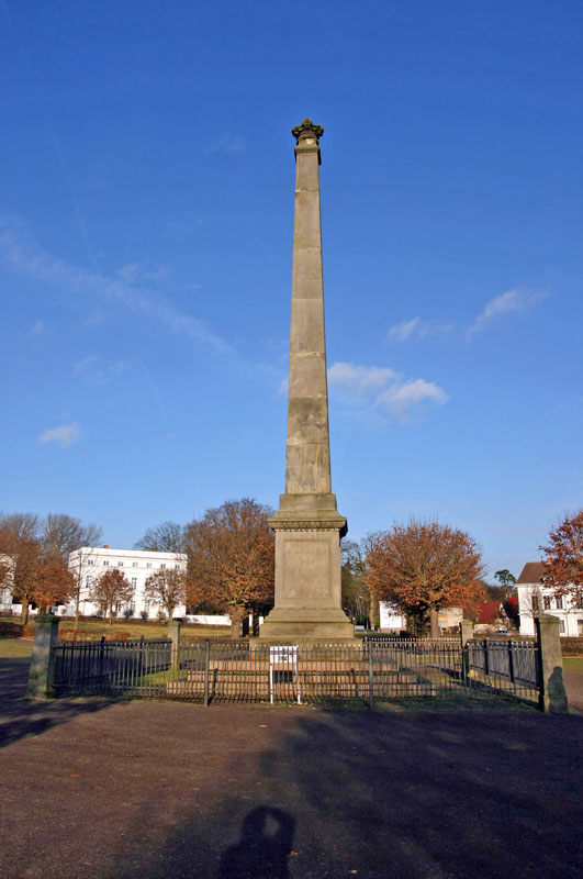 Denkmal zur Gründung des Ortes Putbus 1810 von Malte Fürst zu Putbus