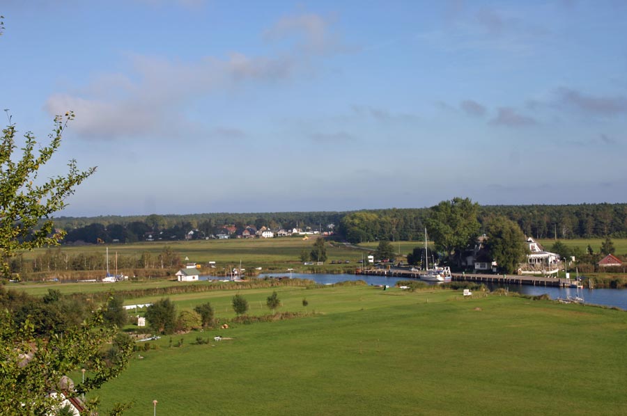 Blick auf Moritzdorf