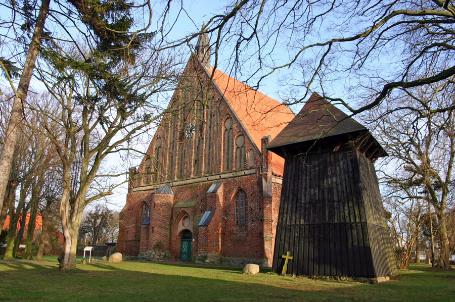 St. Georgkirche in Wiek Januar 2005