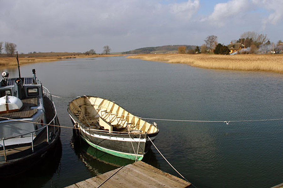 Bodden und Boot