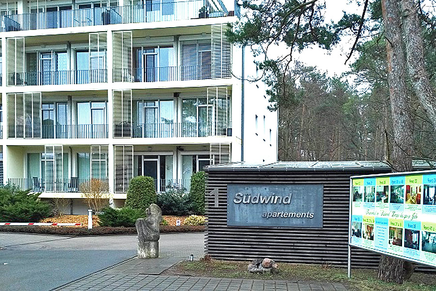 Apartmenthaus in Zempin auf Usedom