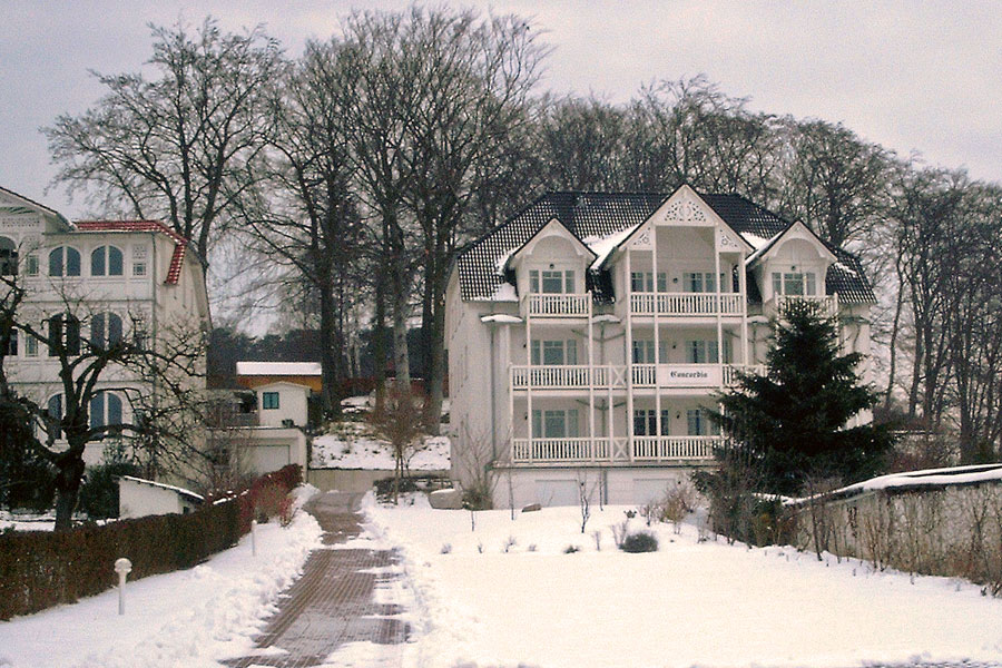Winter in Sellin - Parkresidenz Concordia